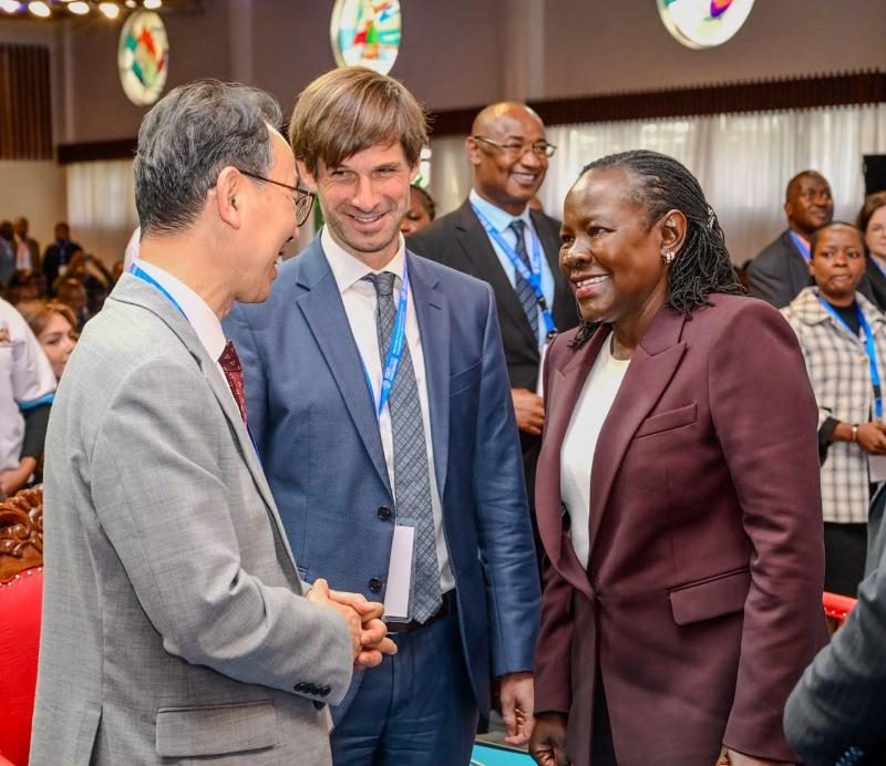 The Principal Secretary Dr. Esther Thaara Muoria at The International TVET Conference 2026